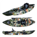 single sit on top fishing kayak with high seat,rail for fish tackles easy attaching